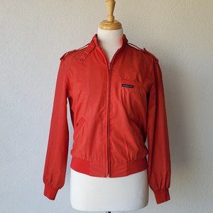 Vintage Red Member's Only Lightweight Iconic 80s 90s Jacket 7/8 Juniors XS/S Wom